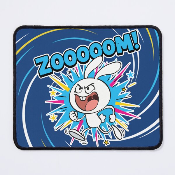 Item preview, ZOOOOOM! Racing Rabbit Cartoon designed and sold by Taridesign.