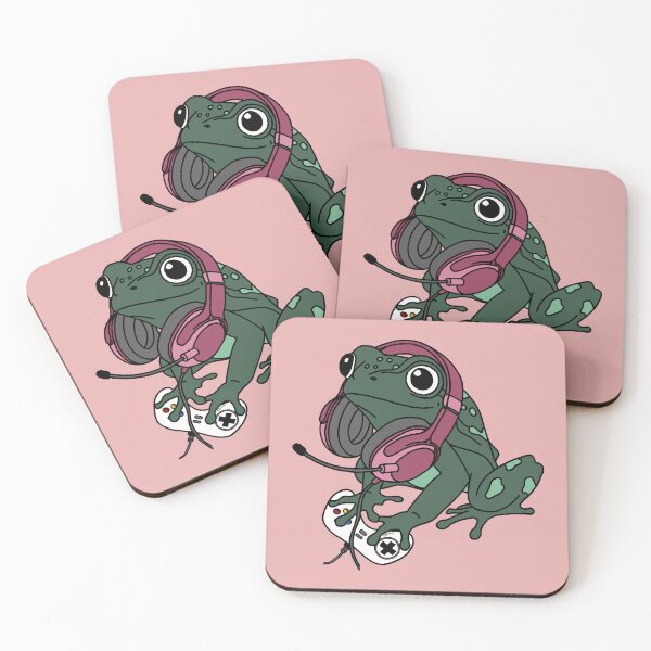 Item preview, Cool Gamer Frog designed and sold by Pamelarts.