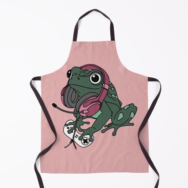 Item preview, Cool Gamer Frog designed and sold by Pamelarts.