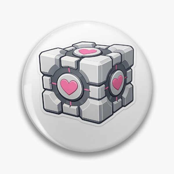 Item preview, Portal Companion Cube designed and sold by ThePlacee.