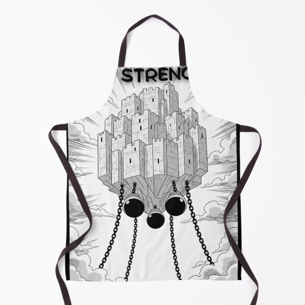Item preview, Scene of an air fortress, in a minimalist comic or manga style designed and sold by Gamershop22025.