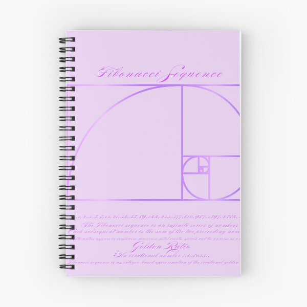 Item preview, Fibonacci sequence Golden ratio Purple designed and sold by SacredTemple888.
