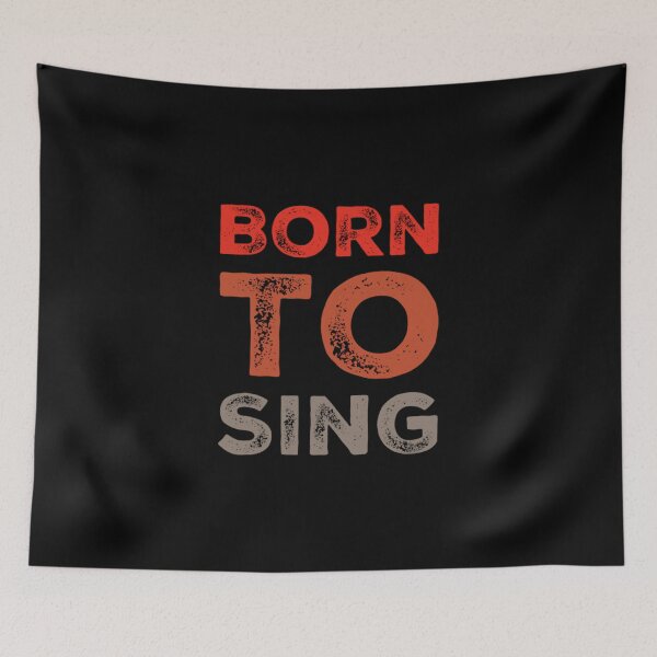 Item preview, Love To Sing Memes Funny Born To Sing Funny Singer designed and sold by SethHHoward.