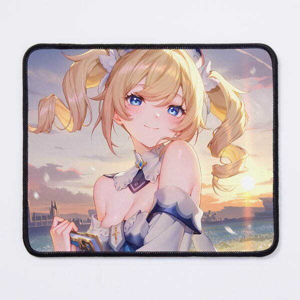 Item preview, Barbara Genshin Impact Sunset Flower Field Serenade designed and sold by 108Recordings.
