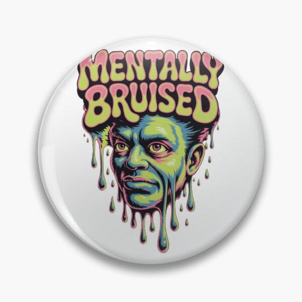 Item preview, Mentally Bruised – Psychedelic Melting Mind Graphic designed and sold by NewUSShop.
