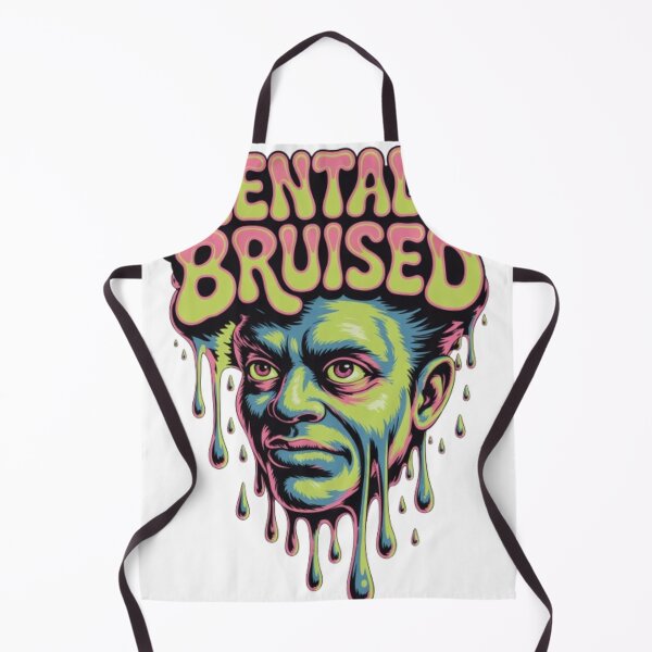 Item preview, Mentally Bruised – Psychedelic Melting Mind Graphic designed and sold by NewUSShop.