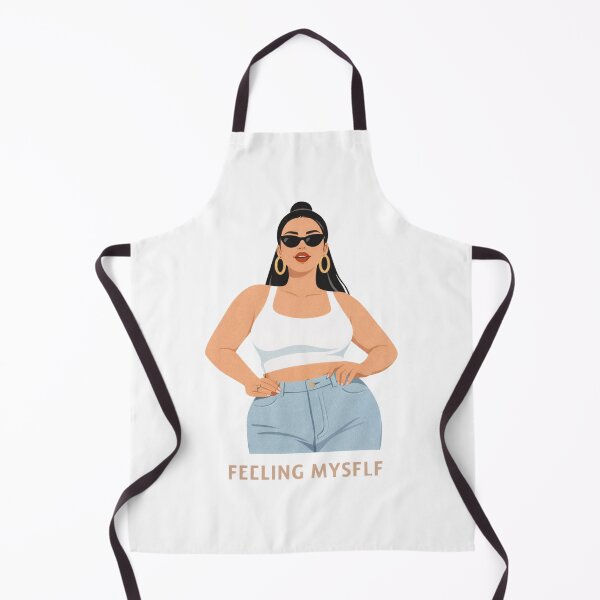 Item preview, Feeling Myself – Confident Curvy Girl Body Positive Design designed and sold by Aura.Creative.