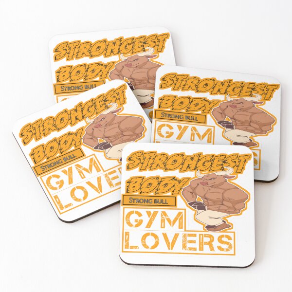 Item preview, Strongest Body Strong Bull Gym Lovers Fitness Workout designed and sold by ArtdesignsA.