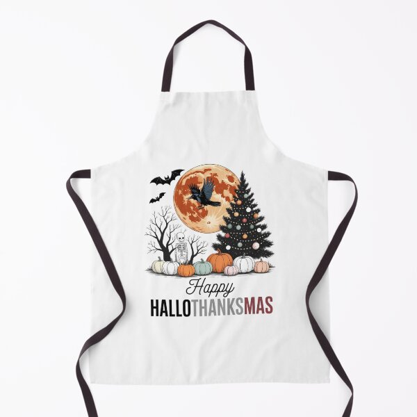 Item preview, Happy Hallothanksmas Happy Halloween Thanksgiving Christmas Holiday Season Halloween Fall Autumn designed and sold by Formatage.