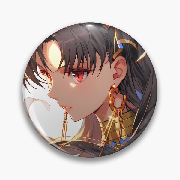 Item preview, Archer Ishtar Fate Grand Order Anime Girl Golden Intense Bright Aura designed and sold by 108Recordings.