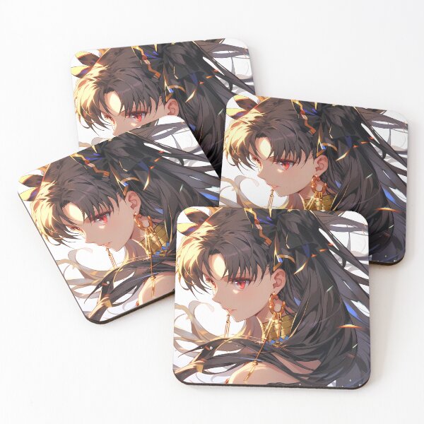 Item preview, Archer Ishtar Fate Grand Order Anime Girl Golden Intense Bright Aura designed and sold by 108Recordings.