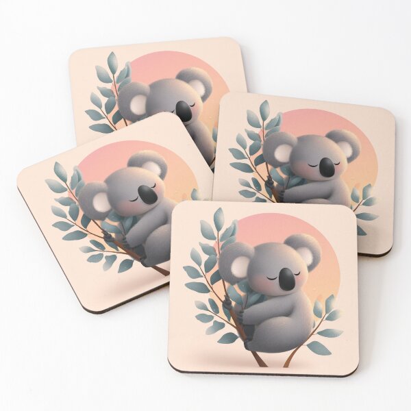 Item preview, Sleepy Koala designed and sold by bubblyrainbow.