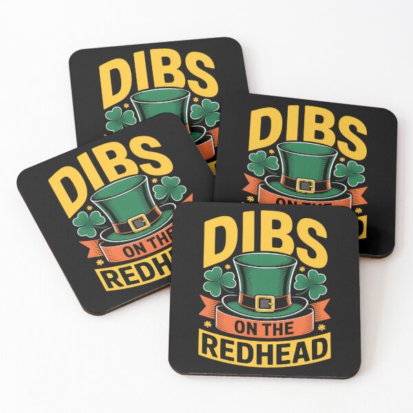 Item preview, Dibs on the Redhead, St. Patricks Day designed and sold by Formatage.