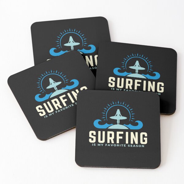 Item preview, Surfing is my favorite season designed and sold by LuveraxArt.