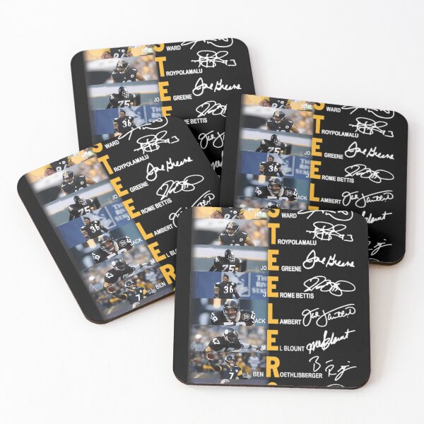 Item preview,  Hines Ward Troy Polamalu Joe Greene Signatures designed and sold by Fabricio Gardin da Rocha.