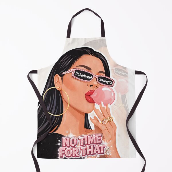 Item preview, No Time For That – Unbothered Baddie Aesthetic Girl Design designed and sold by Aura.Creative.