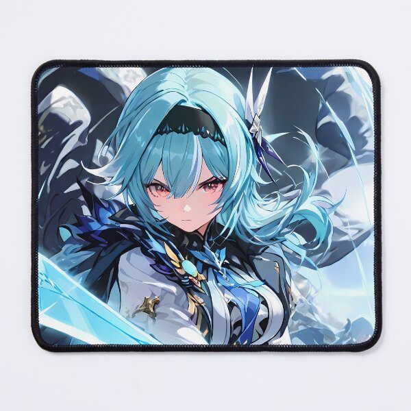 Item preview, Eula Genshin Impact Epic Ice Blade Duel Stormy Aura designed and sold by 108Recordings.