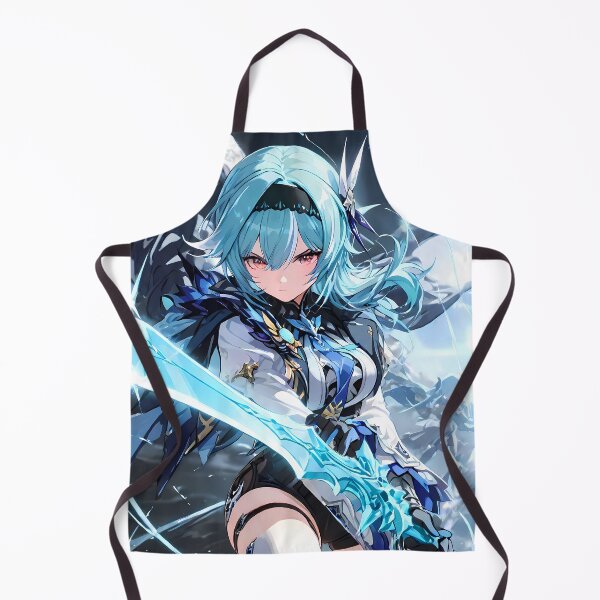 Item preview, Eula Genshin Impact Epic Ice Blade Duel Stormy Aura designed and sold by 108Recordings.