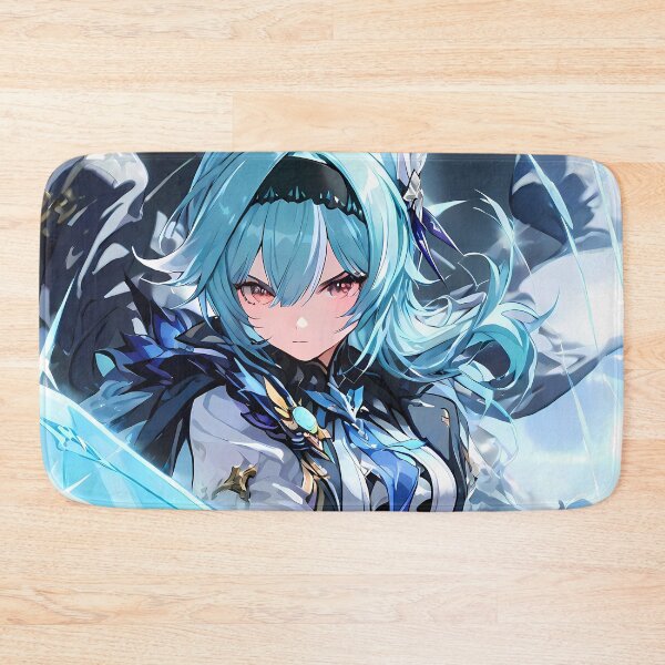 Item preview, Eula Genshin Impact Epic Ice Blade Duel Stormy Aura designed and sold by 108Recordings.