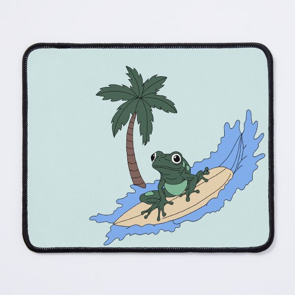 Item preview, Cool Surfing Frog designed and sold by Pamelarts.