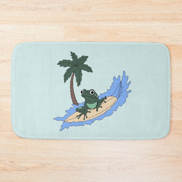 Item preview, Cool Surfing Frog designed and sold by Pamelarts.