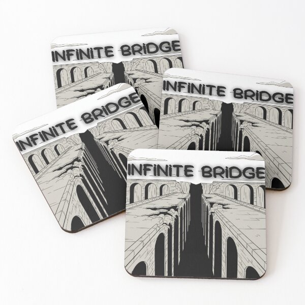 Item preview, A classic bridge in ruins, in a minimalist comic or manga style designed and sold by Gamershop22025.