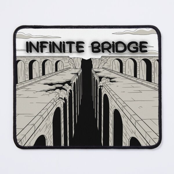 Item preview, A classic bridge in ruins, in a minimalist comic or manga style designed and sold by Gamershop22025.