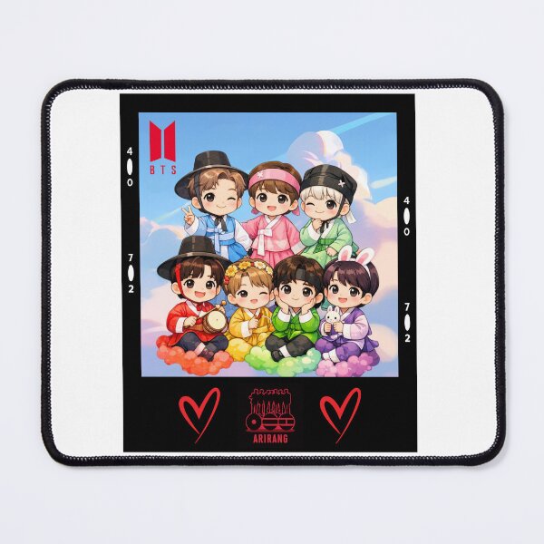 Item preview, BTS Arirang Era Cute Chibi Design designed and sold by SweetFury.