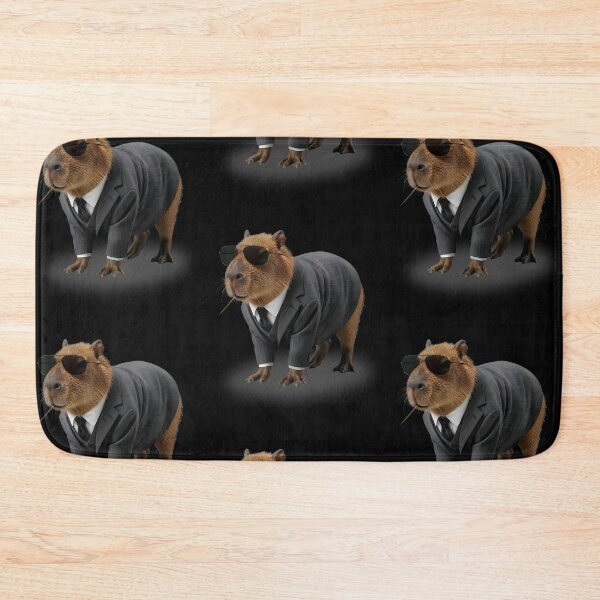 Item preview, Funny Big Boss Capybara In Suit Sunglasses Water Pig Lover designed and sold by RDGNR.