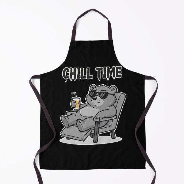 Item preview, Chill Time Bear Sunglasses Relaxing Cartoon designed and sold by Taridesign.