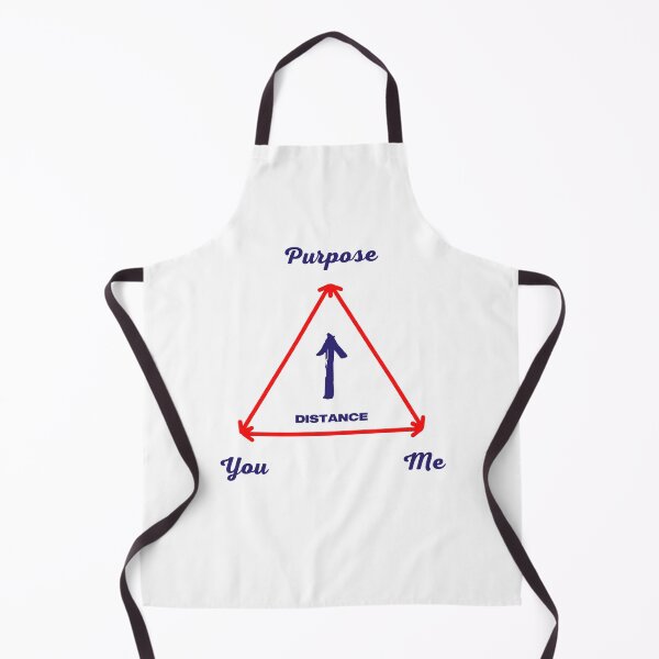 Item preview, The Purpose You Me Distance Triangle Diagram designed and sold by RDGNR.