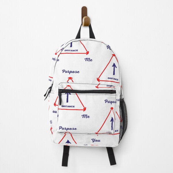 Item preview, The Purpose You Me Distance Triangle Diagram designed and sold by RDGNR.