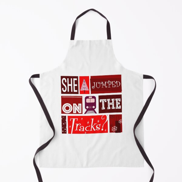 Item preview, She Jumped On The Tracks? designed and sold by Normbot2000.