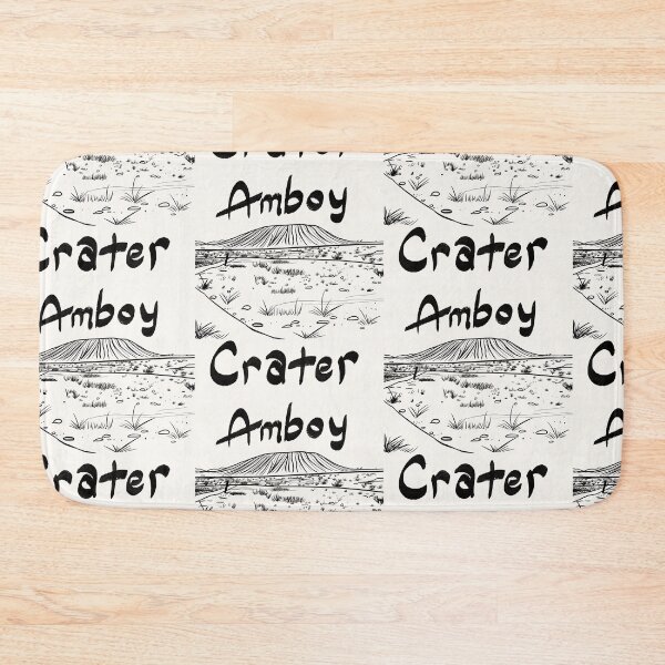 Item preview, Amboy Crater Route 66 - Bold Black Line Desert Illustration designed and sold by TheArtOfTreble.