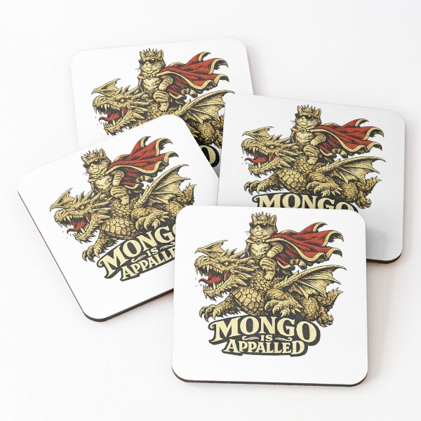 Item preview, Mongo Is Appalled Princess Cat Riding Dinosaur Dungeon Crawler Carl designed and sold by RDGNR.