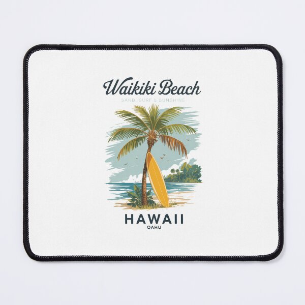 Item preview, Beach Oahu Hawaii Surfing designed and sold by Formatage.