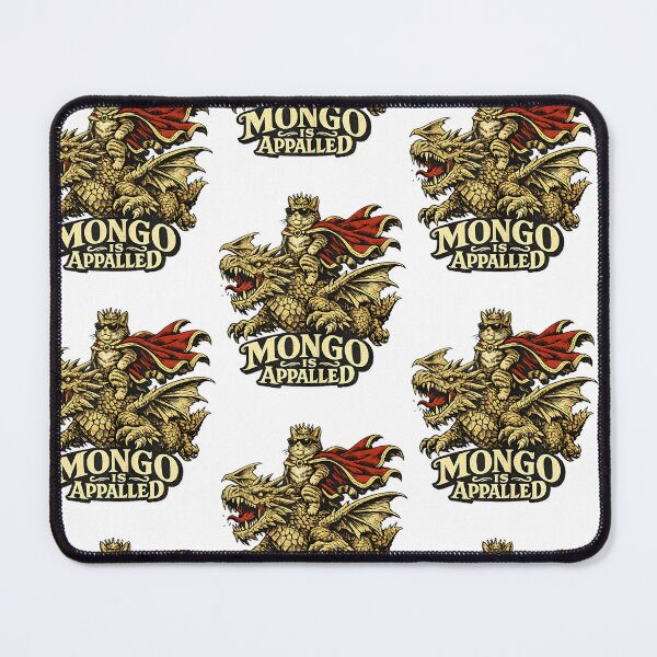 Item preview, Mongo Is Appalled Princess Cat Riding Dinosaur Dungeon Crawler Carl designed and sold by RDGNR.