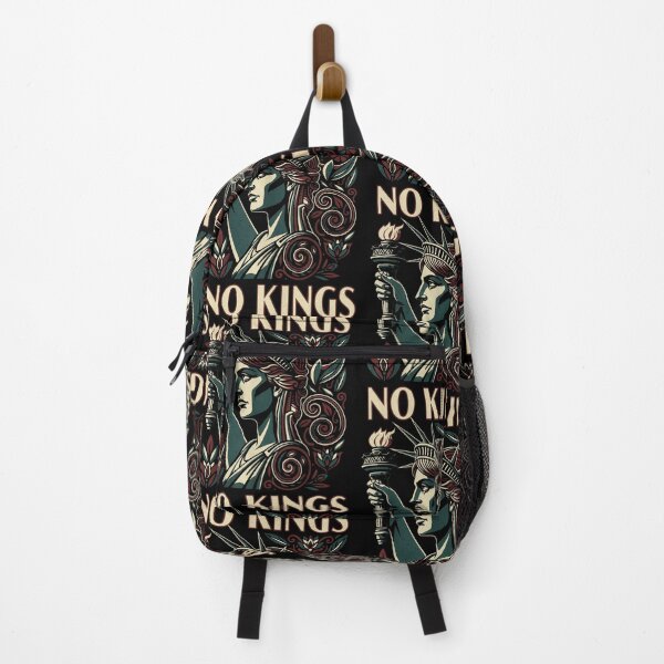 Item preview, No Kings In America Statue of Liberty Democracy Edgy Protest designed and sold by RDGNR.