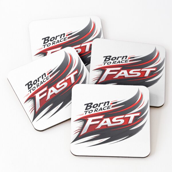 Item preview, Born to Race — Fast Motion Racing Sticker designed and sold by Creative-RE.