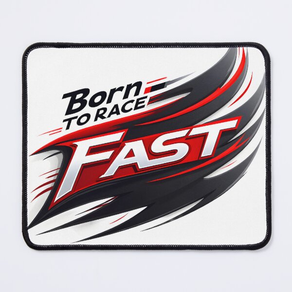 Item preview, Born to Race — Fast Motion Racing Sticker designed and sold by Creative-RE.