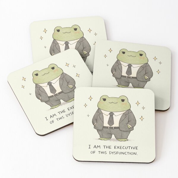 Item preview, I Am The Executive Of This Dysfunction, Funny Frog designed and sold by Vonravenn.