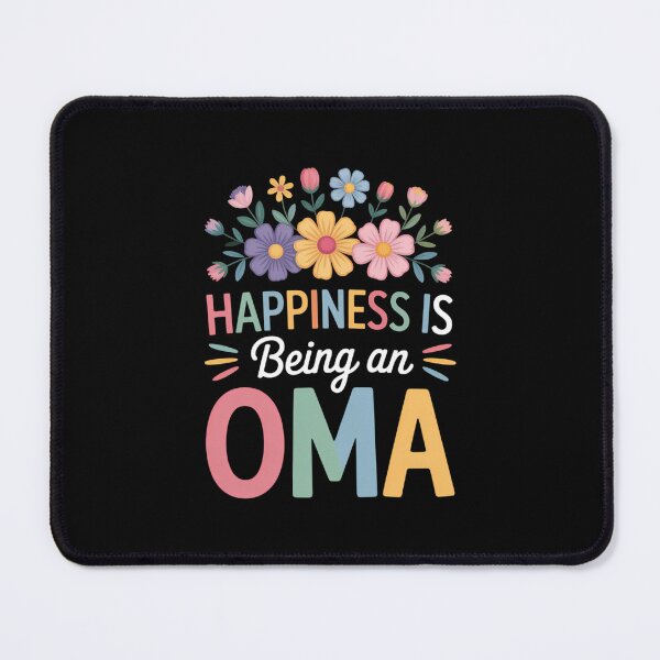 Item preview, Happiness is Being an Oma Floral Design Oma Mother's Day designed and sold by Formatage.