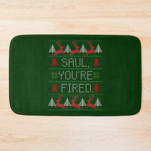 Item preview, Saul, You're Fired Ugly Christmas Sweater designed and sold by Normbot2000.