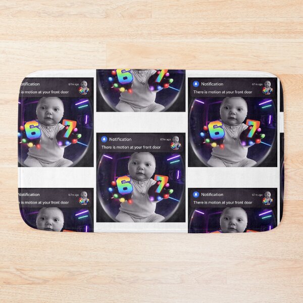 Item preview, Funny AI Baby Gloves Led 67 Motion At Your Front Door Meme Brainrot Meme designed and sold by RDGNR.
