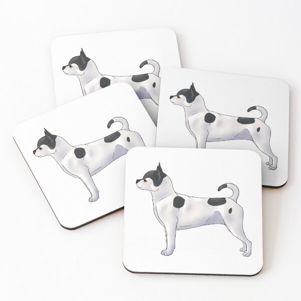 Item preview, Smooth Chihuahua Black Parti designed and sold by Pawsome-Doodles.