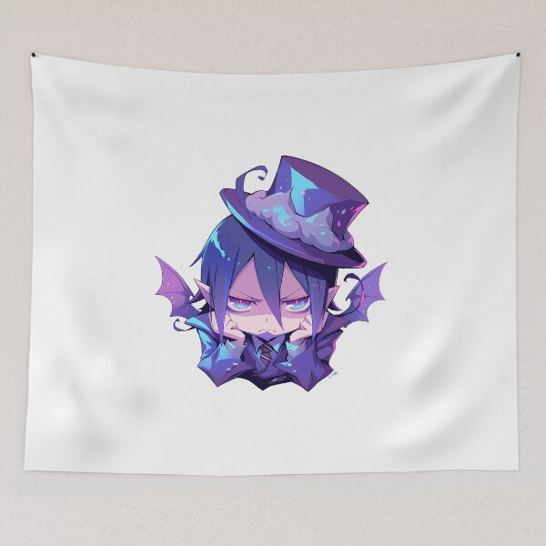 Item preview, Mephisto Pheles Blue Exorcist Chibi Moody Mischief designed and sold by 108Recordings.