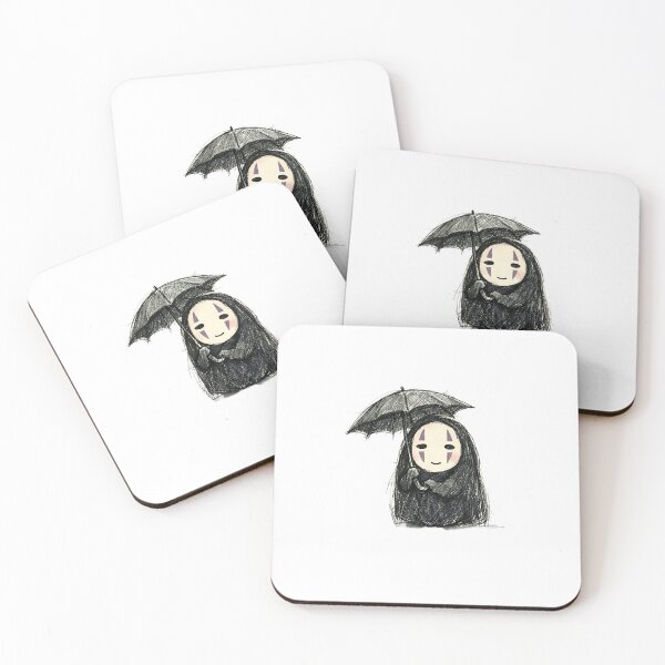Item preview, NO FACE BLACK UMBRELLA designed and sold by LIS AND MELIVERSO.