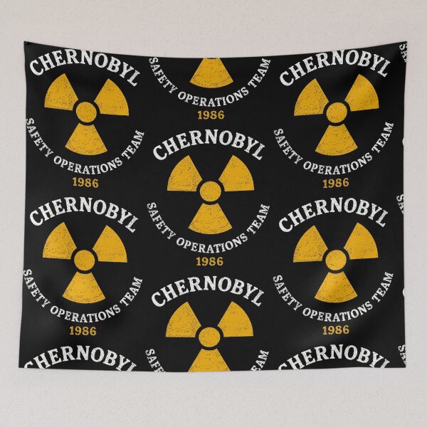 Item preview, Vintage Chernobyl Safety Operations Team Nuclear Power Plant 1986 designed and sold by RDGNR.