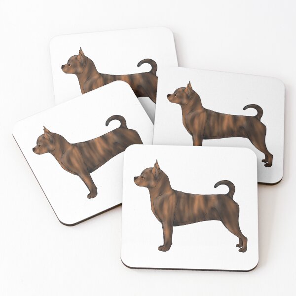 Item preview, Smooth Chihuahua Brindle designed and sold by Pawsome-Doodles.