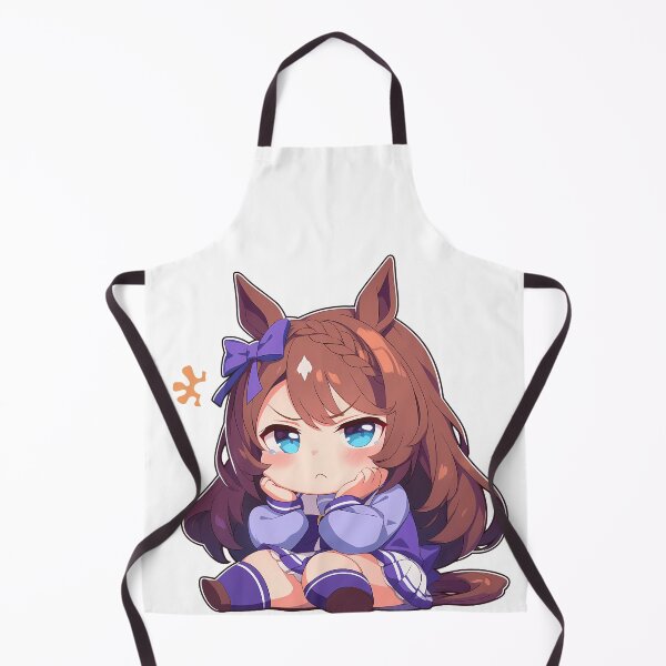 Item preview, Super Creek Uma Musume Pretty Derby Chibi Angry Horse Girl designed and sold by 108Recordings.